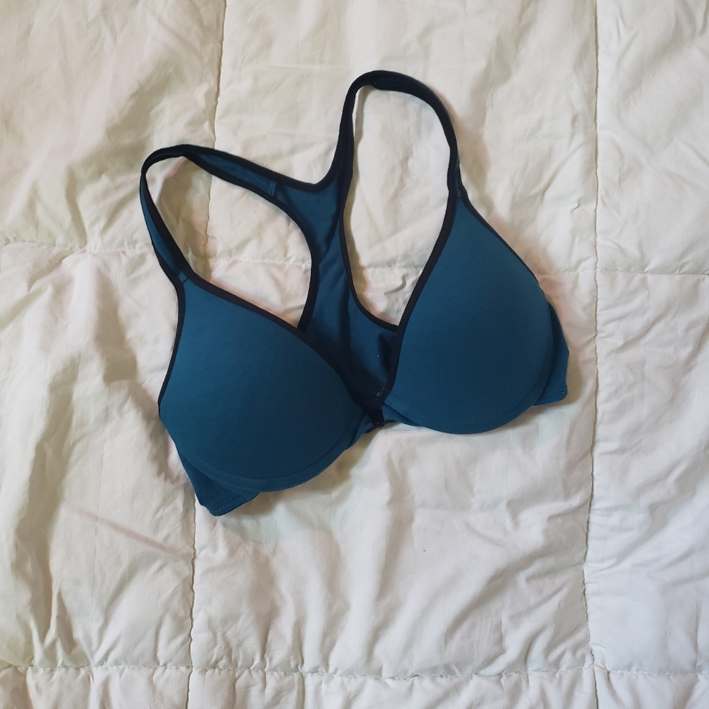 Dark Teal racerback bra